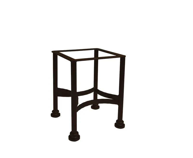 30" Round Fresco Porcelain Side Table with Base by Ow Lee