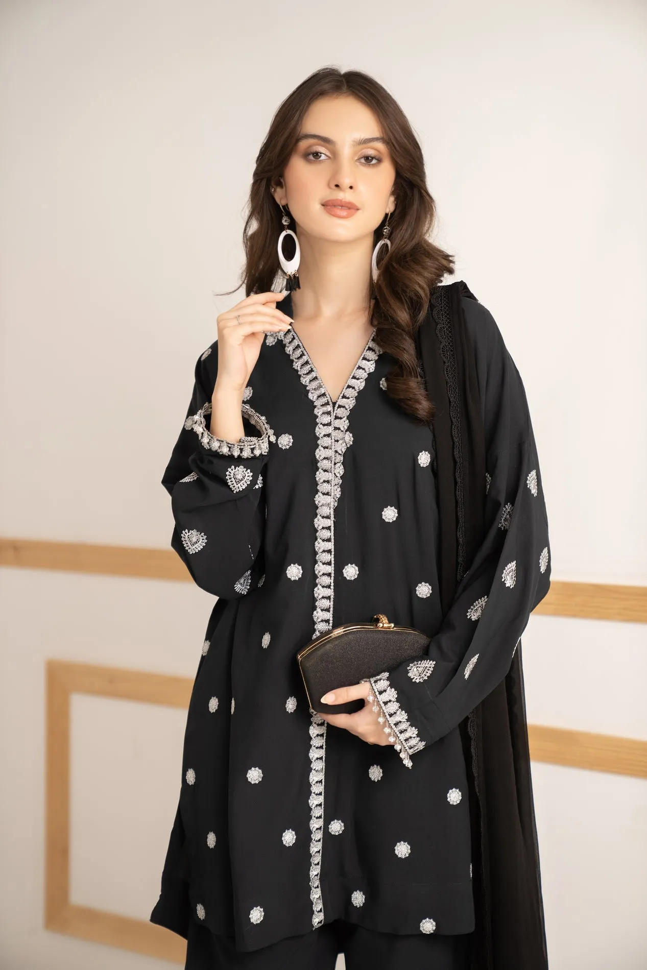 3PC READY TO WEAR OVER SIZED LINEN DRESS 02