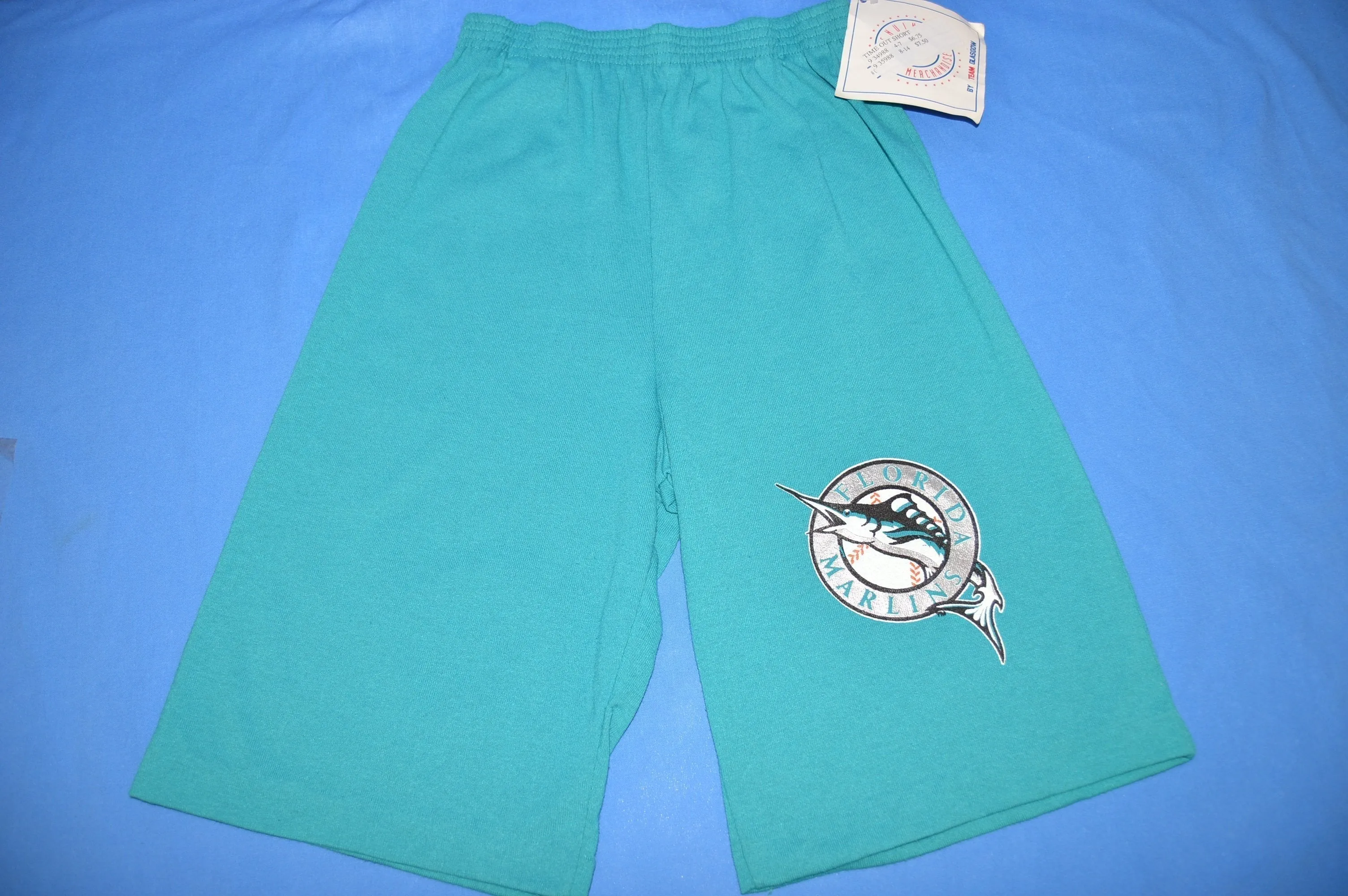 90s Florida Marlins Boy's Baseball Shorts Youth Size 10