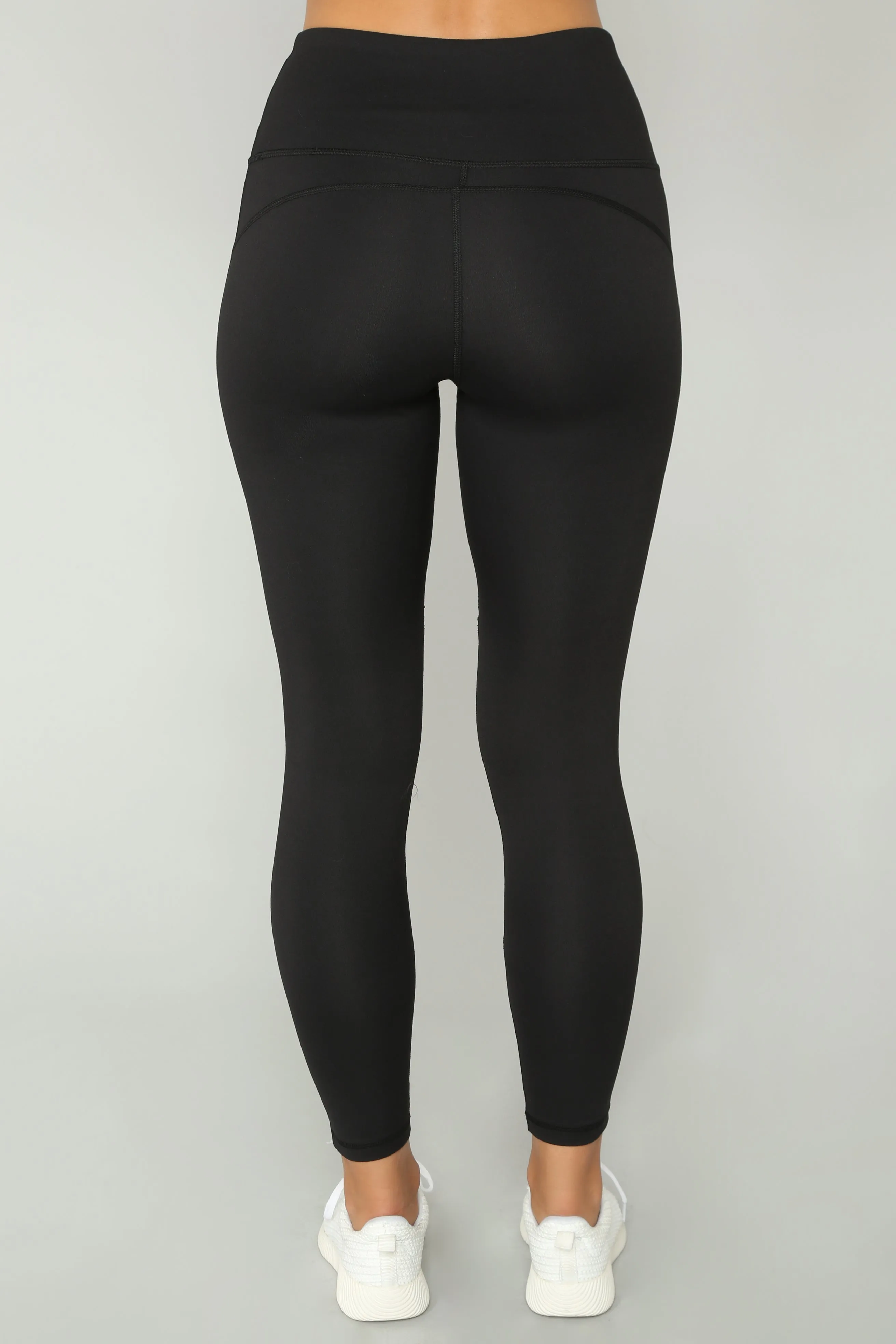 Anastacia High Rise Leggings - Black