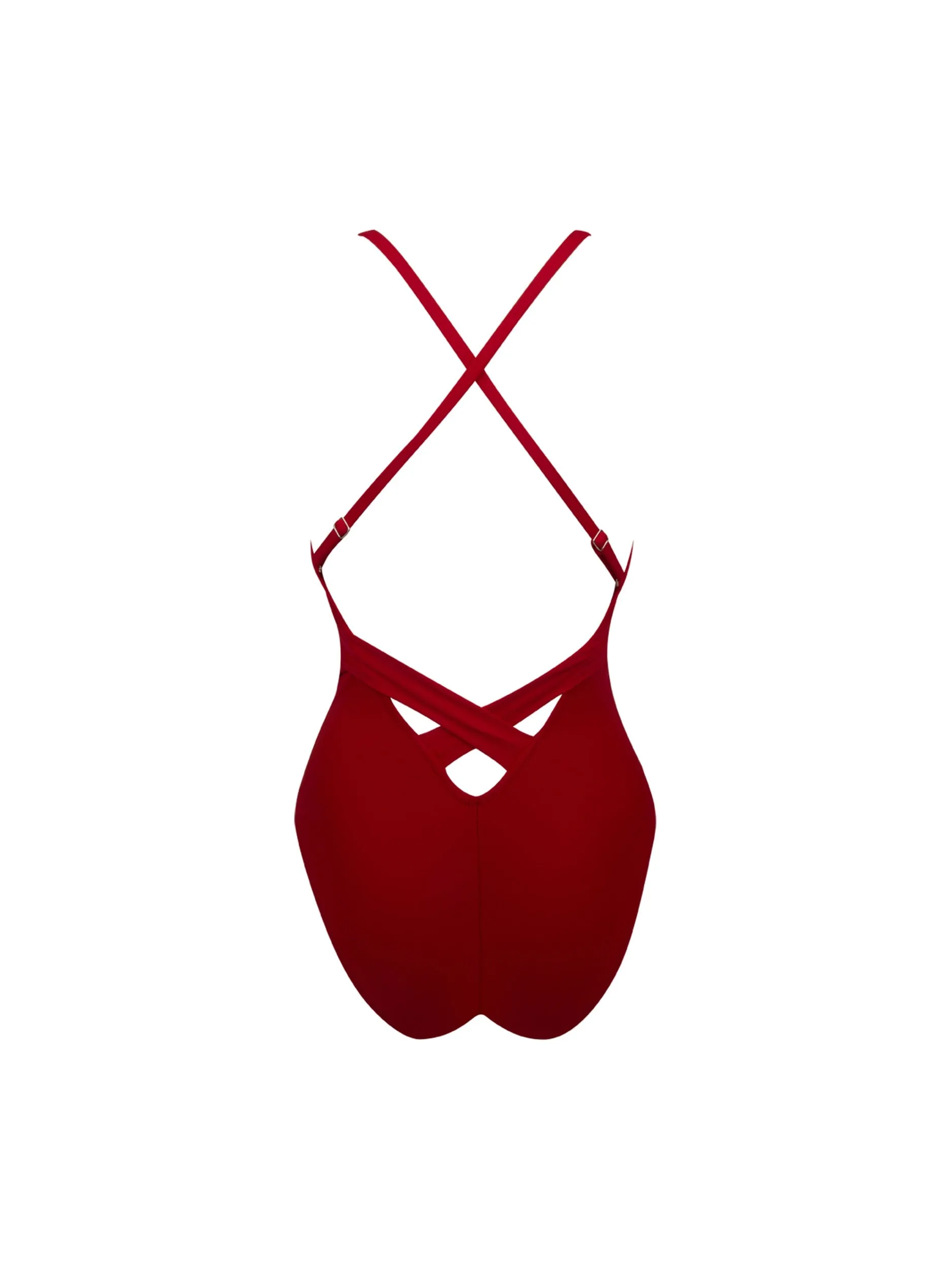 Antigel Swimwear by Lise Charmel - La Chiquissima Unwired Swimsuit Rouge