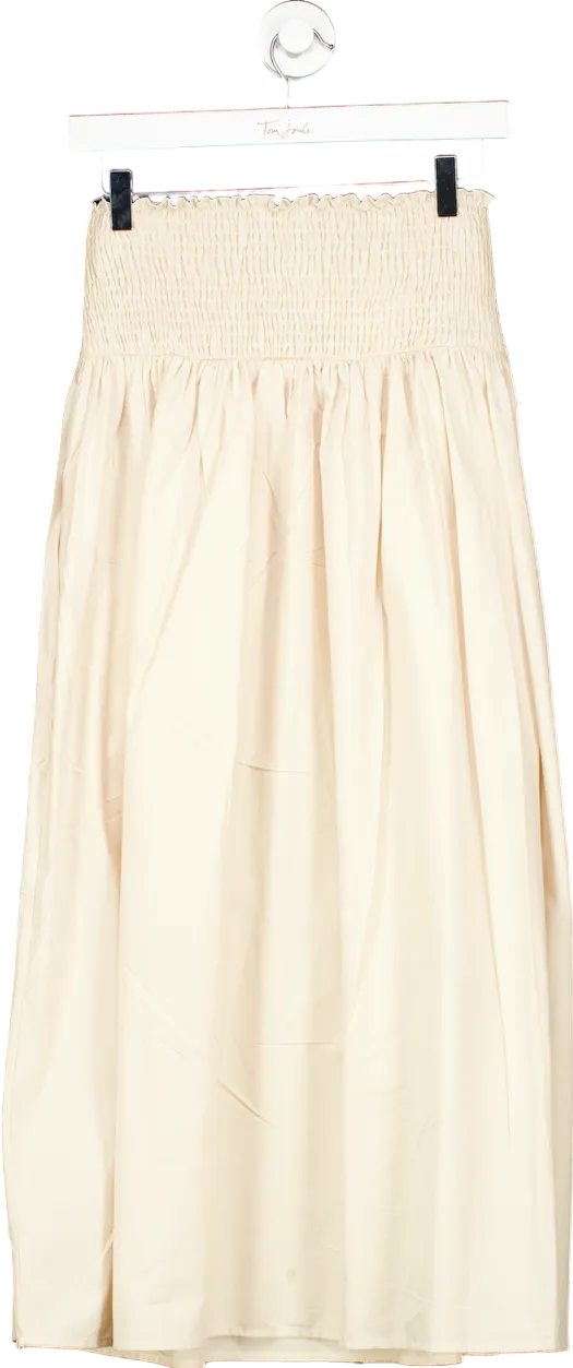 ASOS Design Cream Maxi Skirt UK S