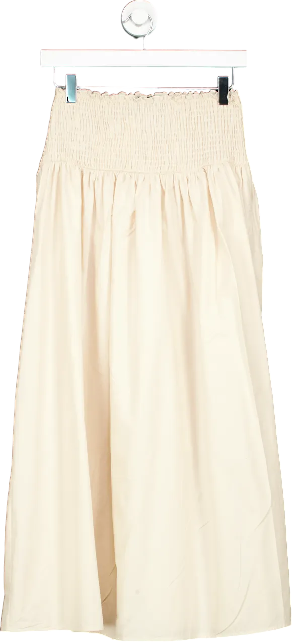 ASOS Design Cream Maxi Skirt UK S