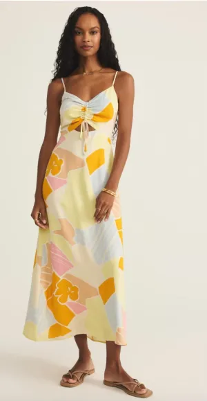 Aura Riviera Floral Maxi Dress