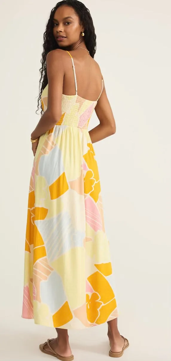 Aura Riviera Floral Maxi Dress