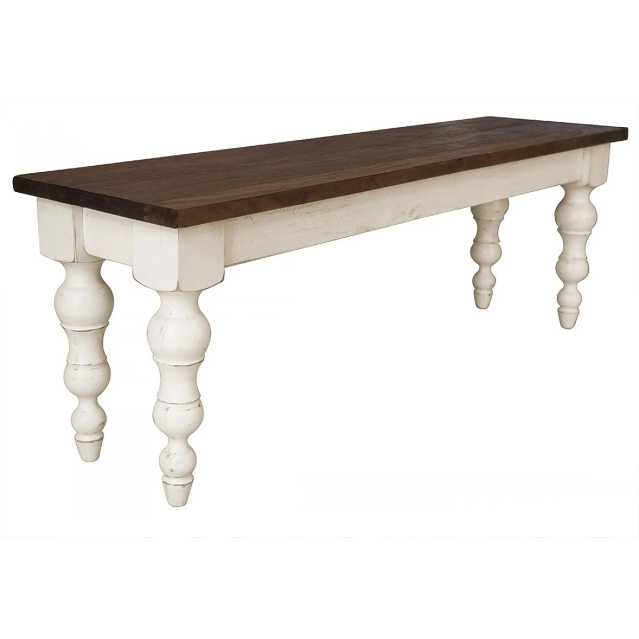 Avalon Rustic Farmhouse 6 Piece Dining Set