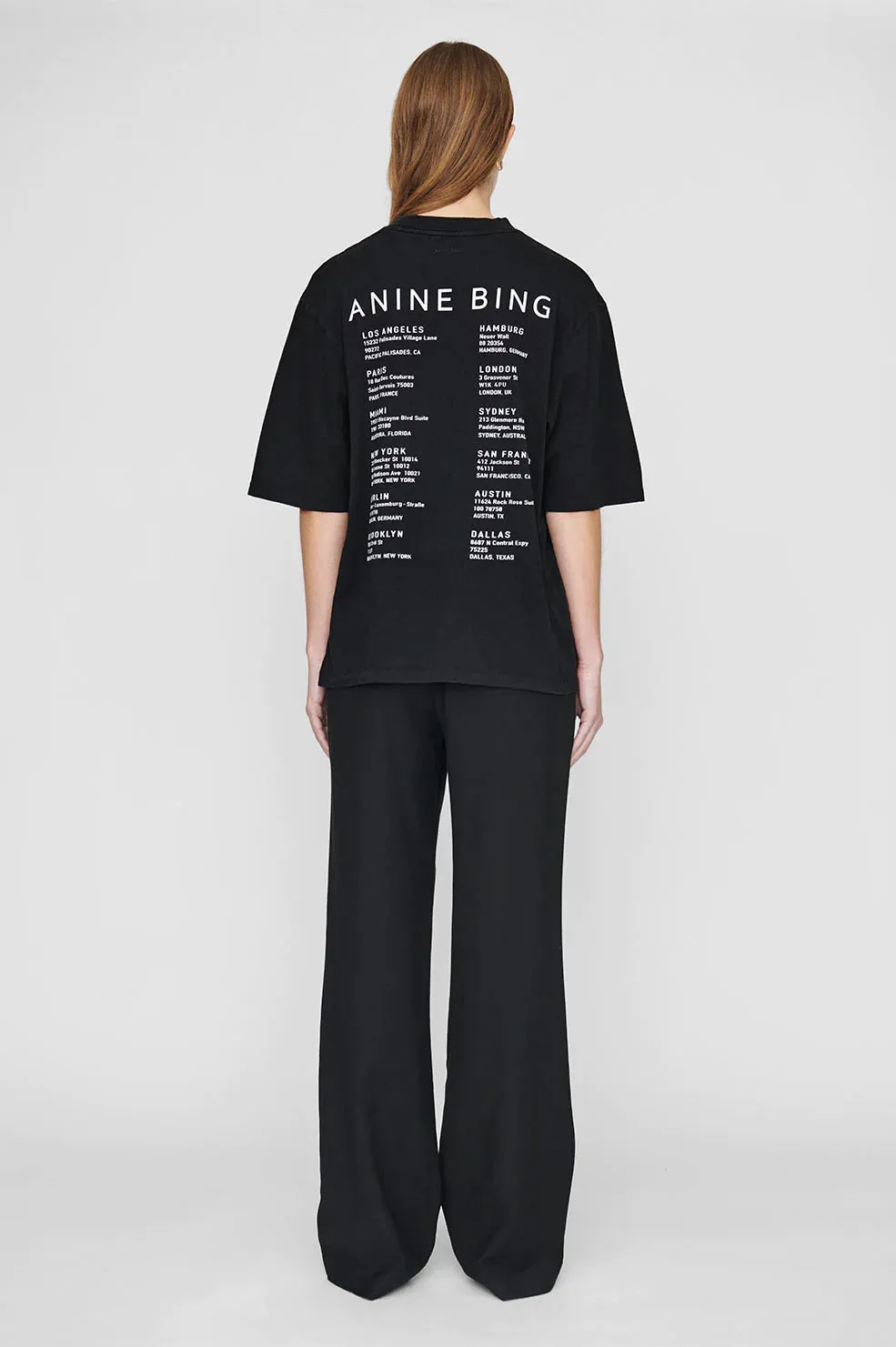 Avi Tee Smiley Vintage Black