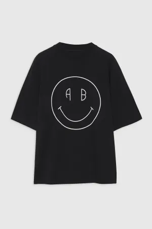 Avi Tee Smiley Vintage Black
