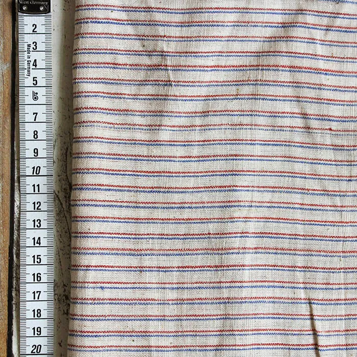 Blue & Red Stripe Handloom