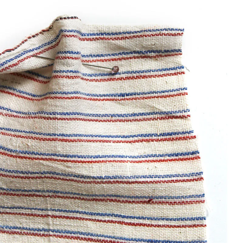 Blue & Red Stripe Handloom
