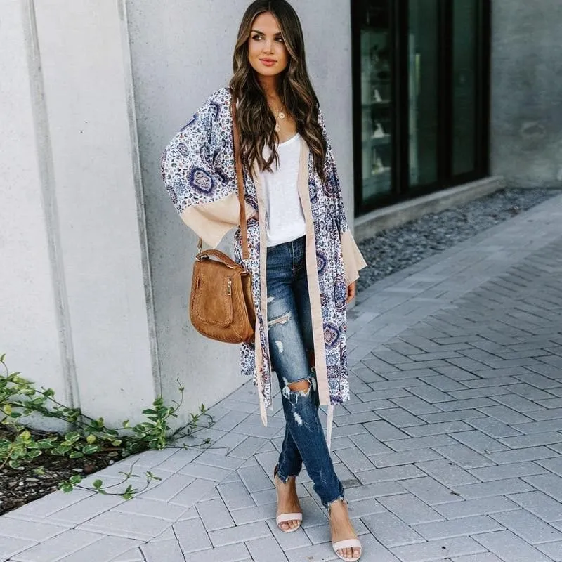 ELEGANT ARTISTIC BOHEMIAN CARDIGAN