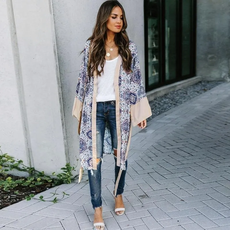 ELEGANT ARTISTIC BOHEMIAN CARDIGAN