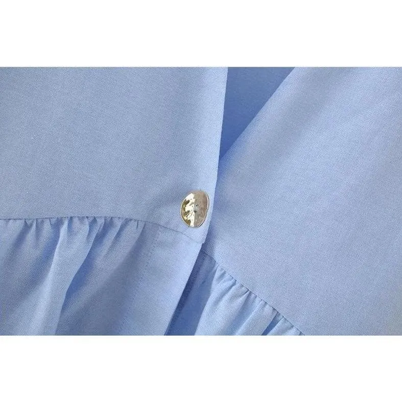 Elegant Chiffon Flare Sleeve
