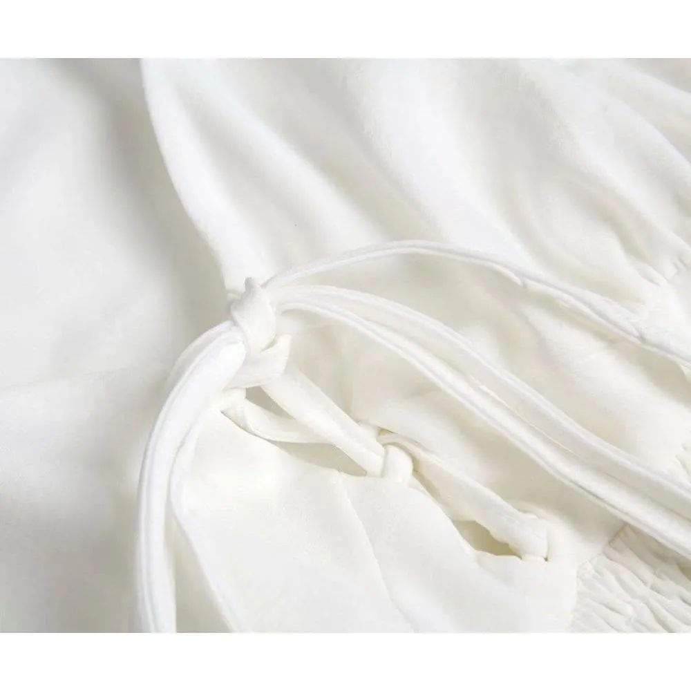 ELEGANT LANTERN SLEEVE BLOUSE