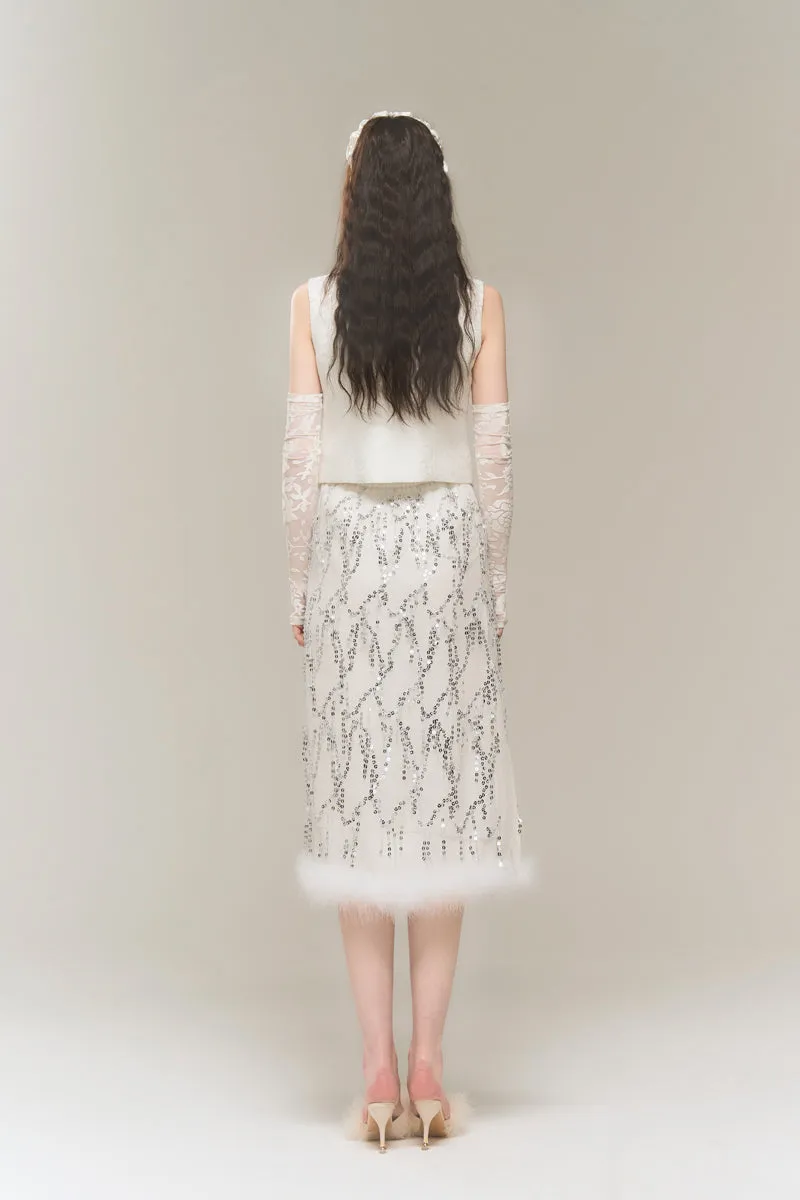 Embroidery Flower Elegant Vest