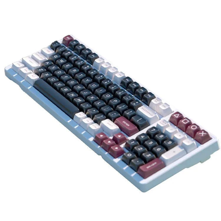 Glacier Spy Salmon Keycaps Set