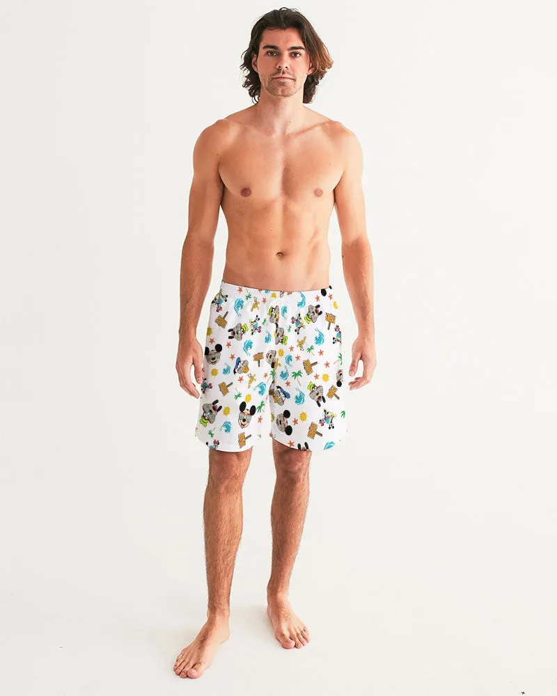 Hang Ten! Mens Character Swim Trunks
