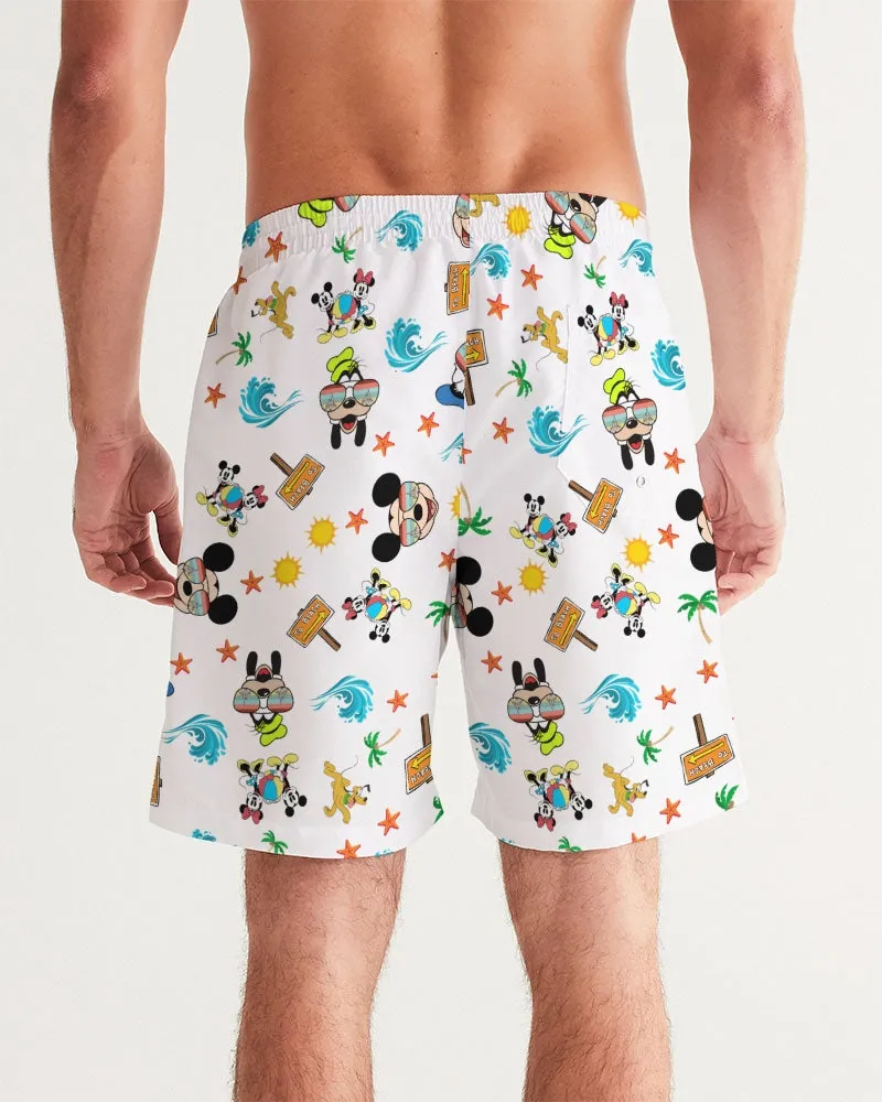 Hang Ten! Mens Character Swim Trunks