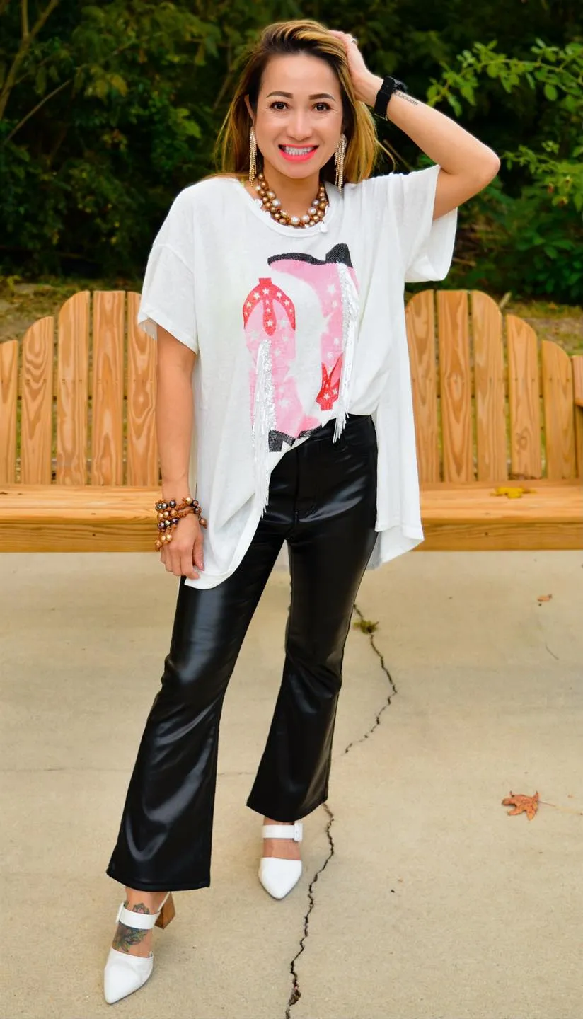 Here For The Rodeo Tee