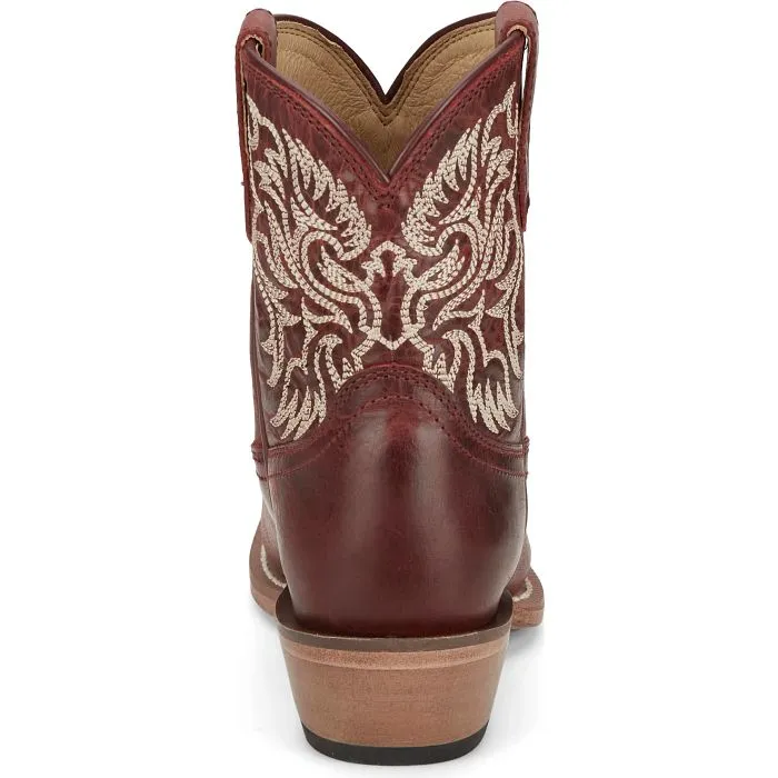 Justin® Women's Isabelle 7" Ruby Short Top Cowgirl Boots