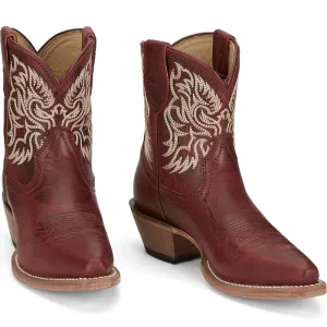 Justin® Women's Isabelle 7" Ruby Short Top Cowgirl Boots