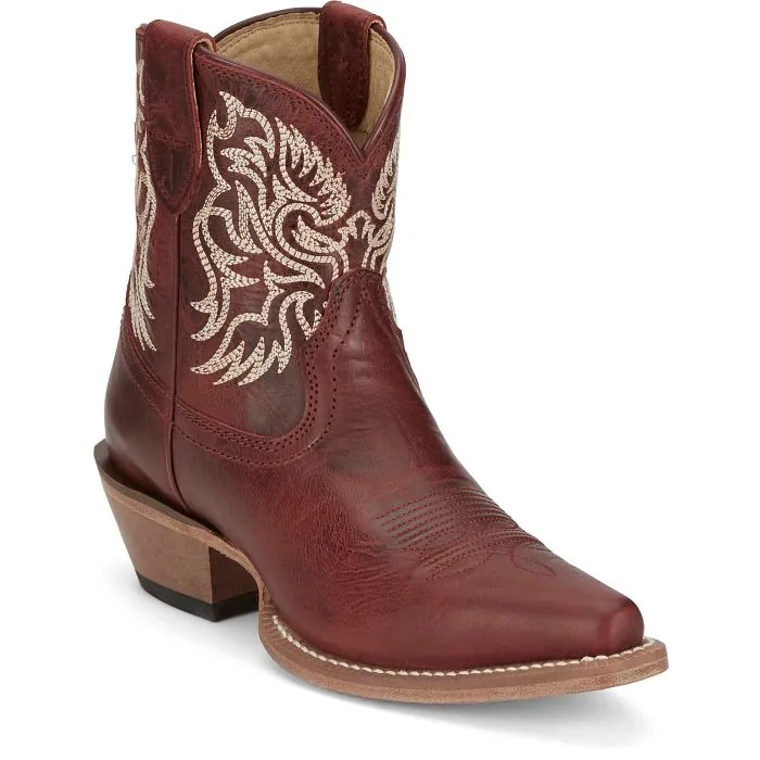 Justin® Women's Isabelle 7" Ruby Short Top Cowgirl Boots