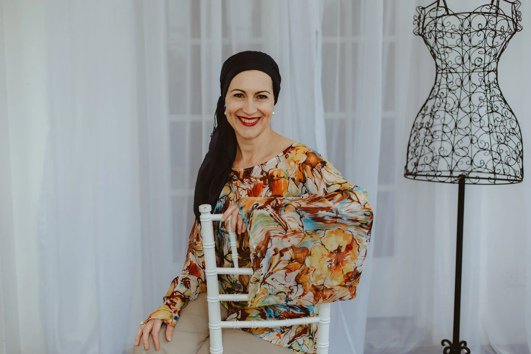 Kaftan Blouse Autumn Leaves- SALE
