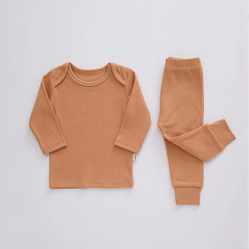 Long-Sleeve Top & Sweatpants Set