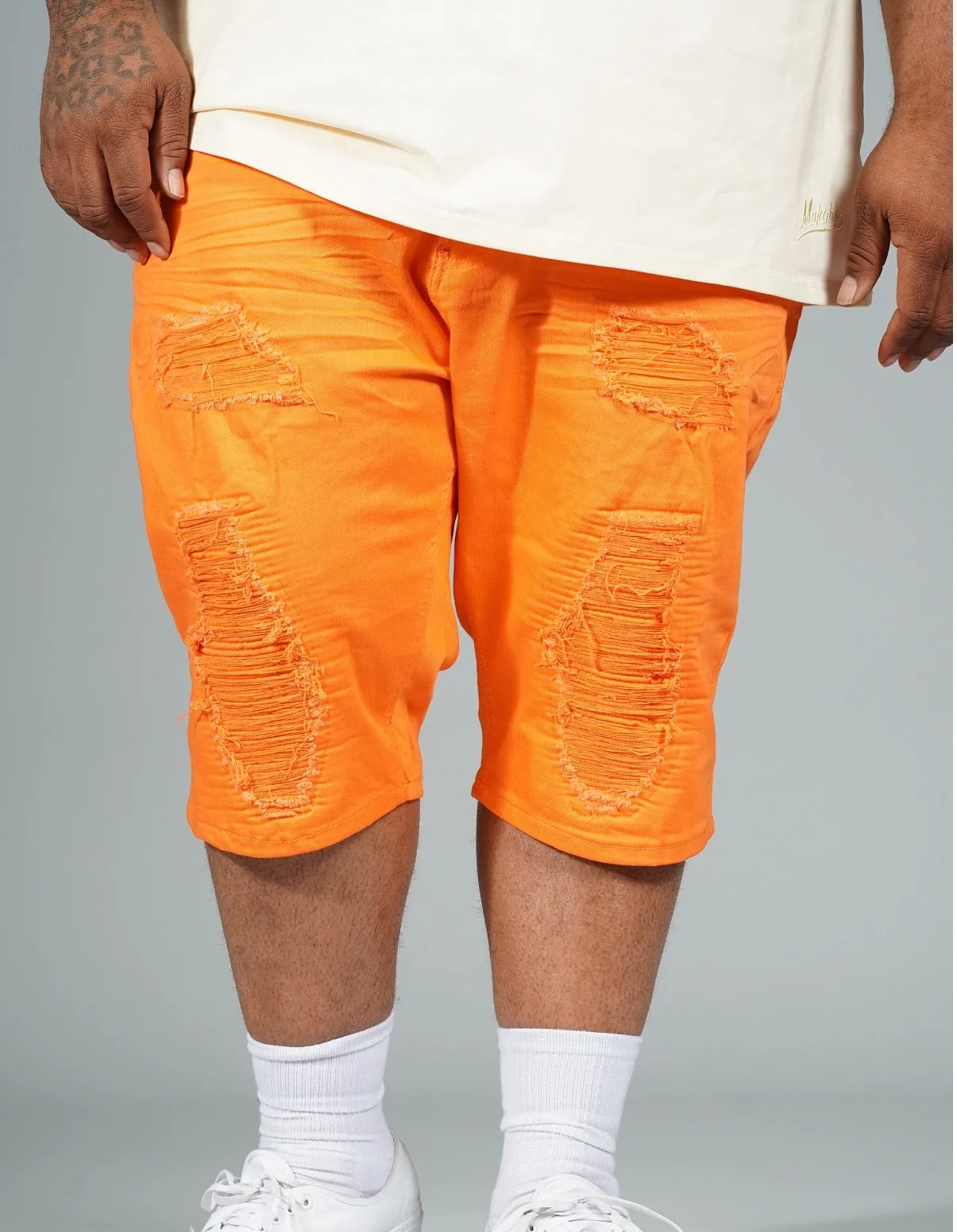 M971 Jordanelle Twill Shorts - Orange