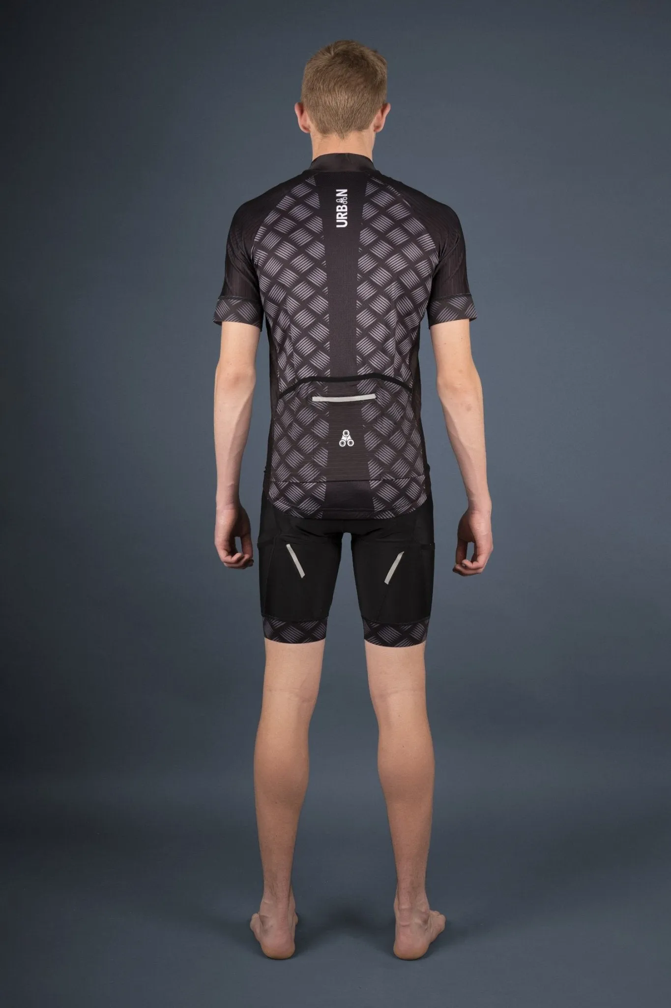 Men’s Pro Urban Cycling Carbide Short Sleeve Jerseys / Bib Shorts
