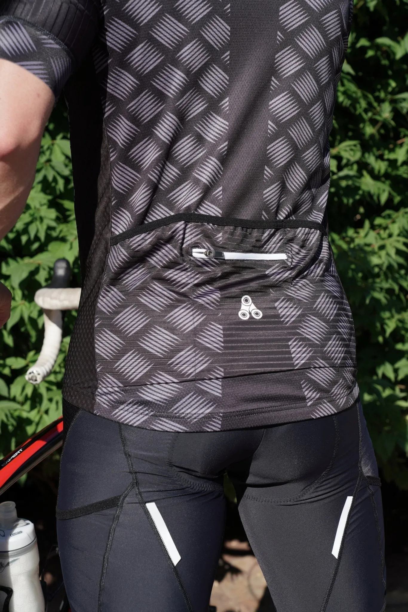 Men’s Pro Urban Cycling Carbide Short Sleeve Jerseys / Bib Shorts