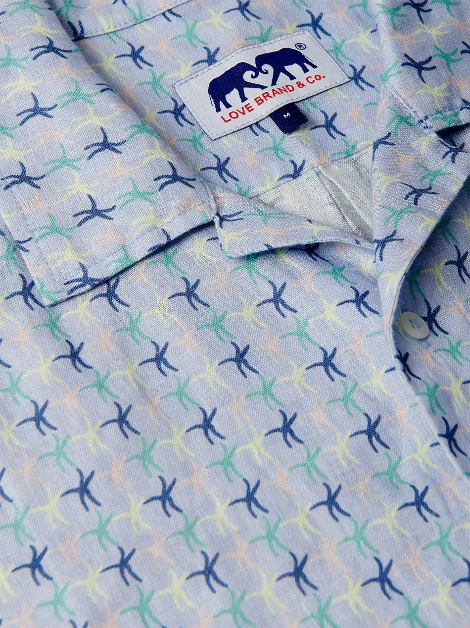 Men's Star Dancer Arawak Linen Shirt