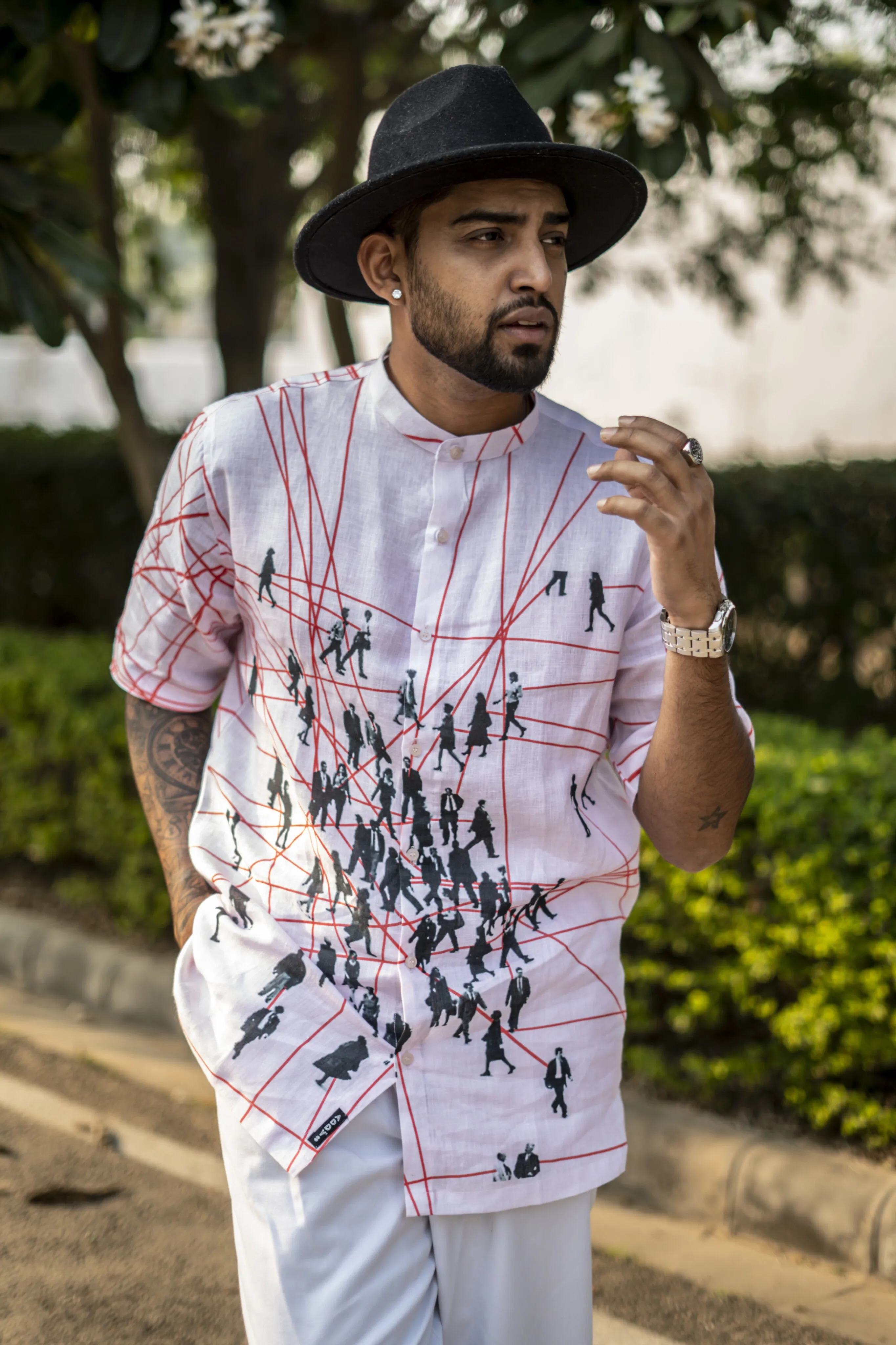 Mien Chaos (Pure Linen Shirt)  AddysForMen