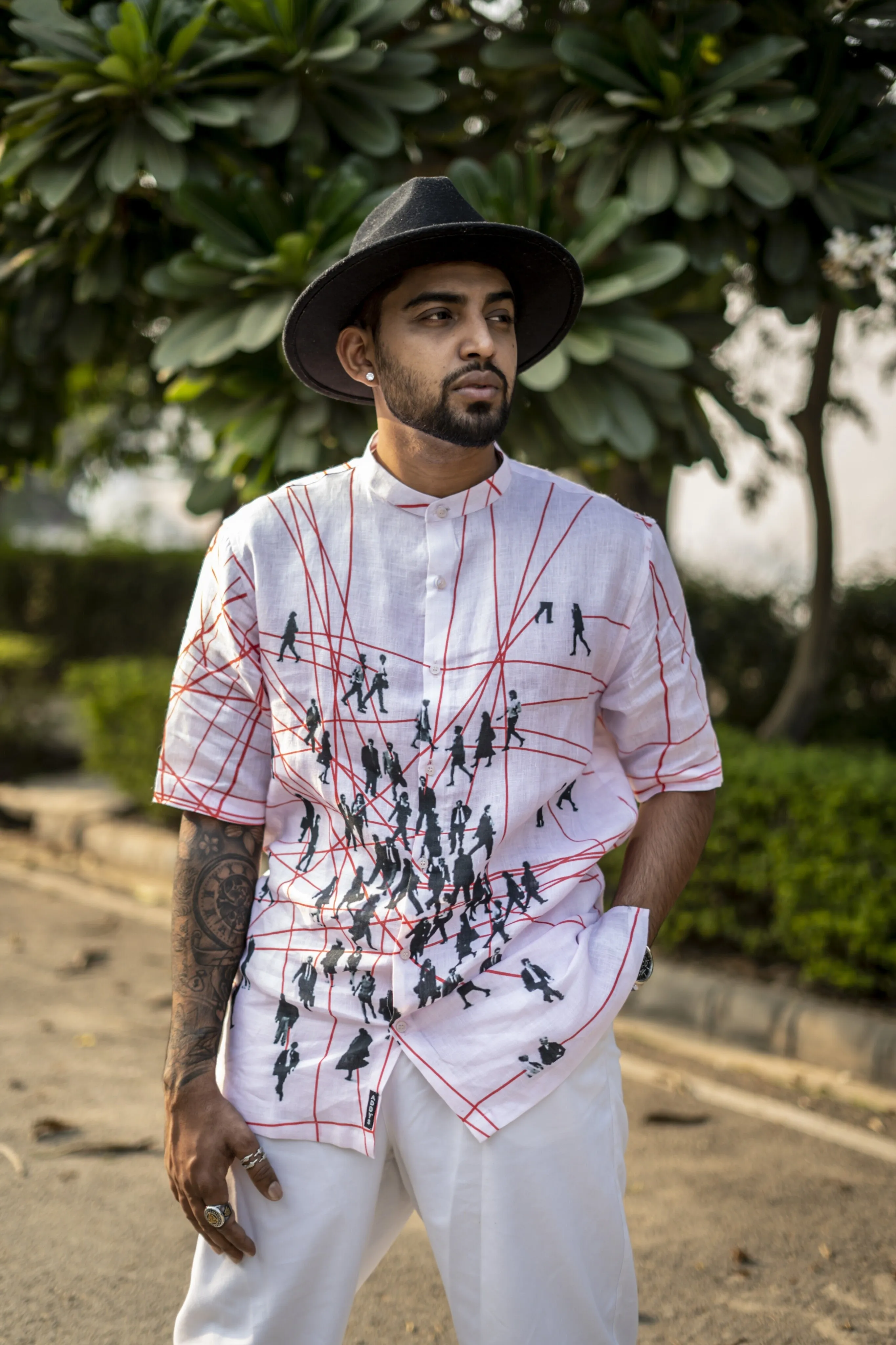 Mien Chaos (Pure Linen Shirt)  AddysForMen