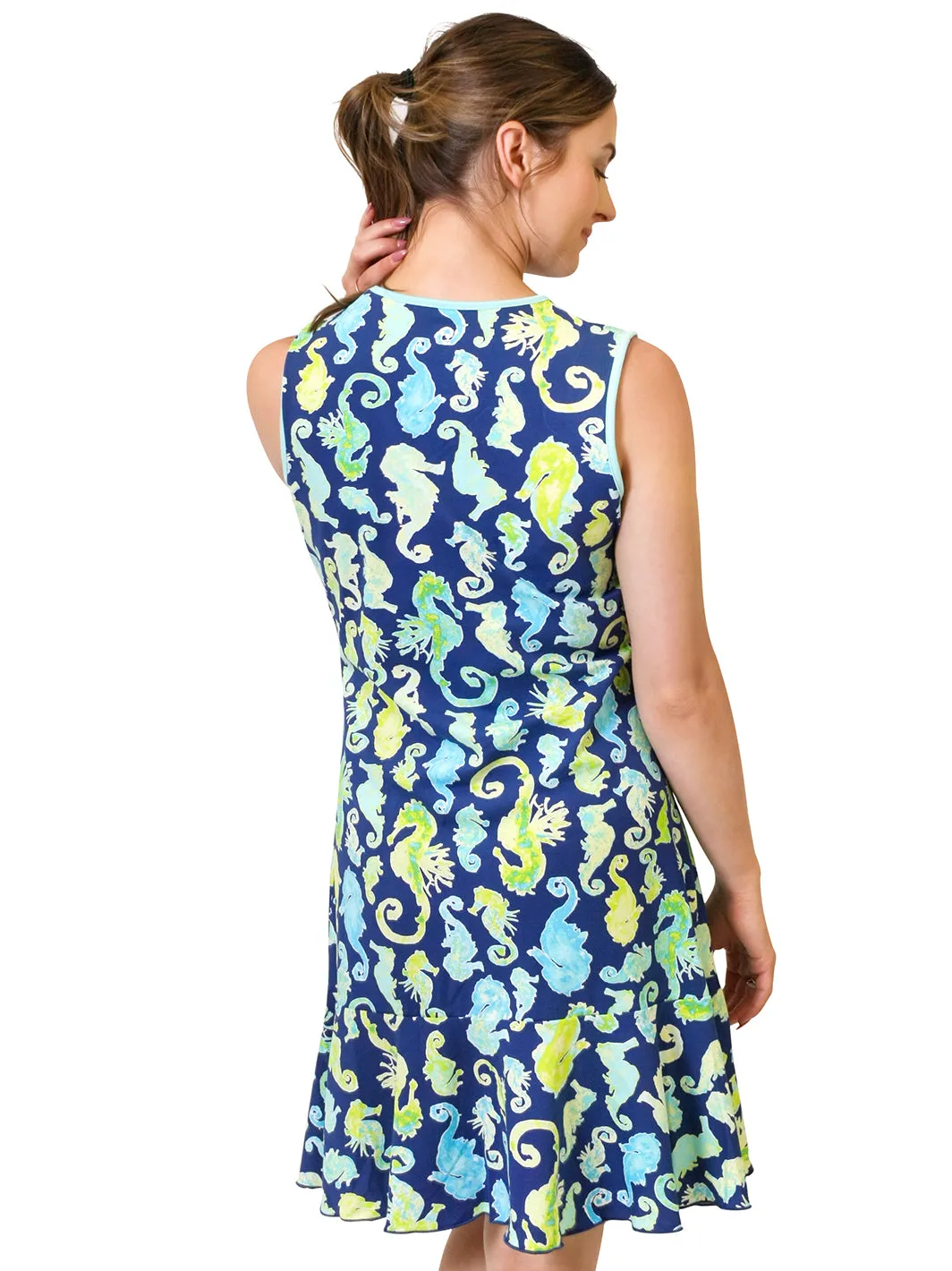 MJ Flounce Dress Neptune