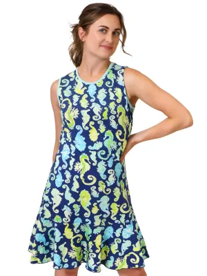 MJ Flounce Dress Neptune