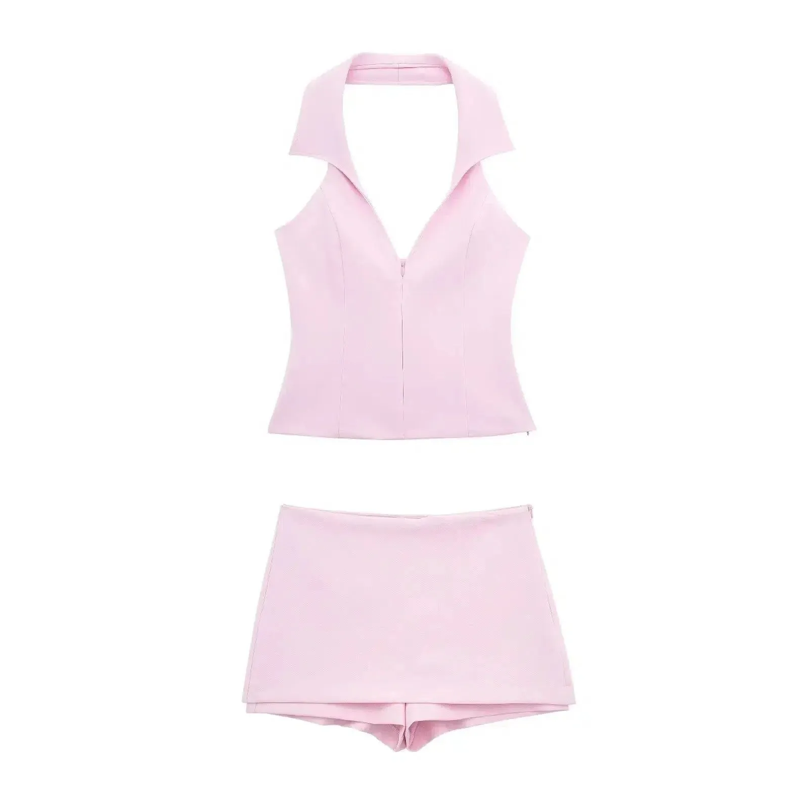 Noélie – Modern suspender straps – Sleek two-piece set