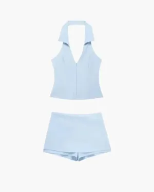 Noélie – Modern suspender straps – Sleek two-piece set