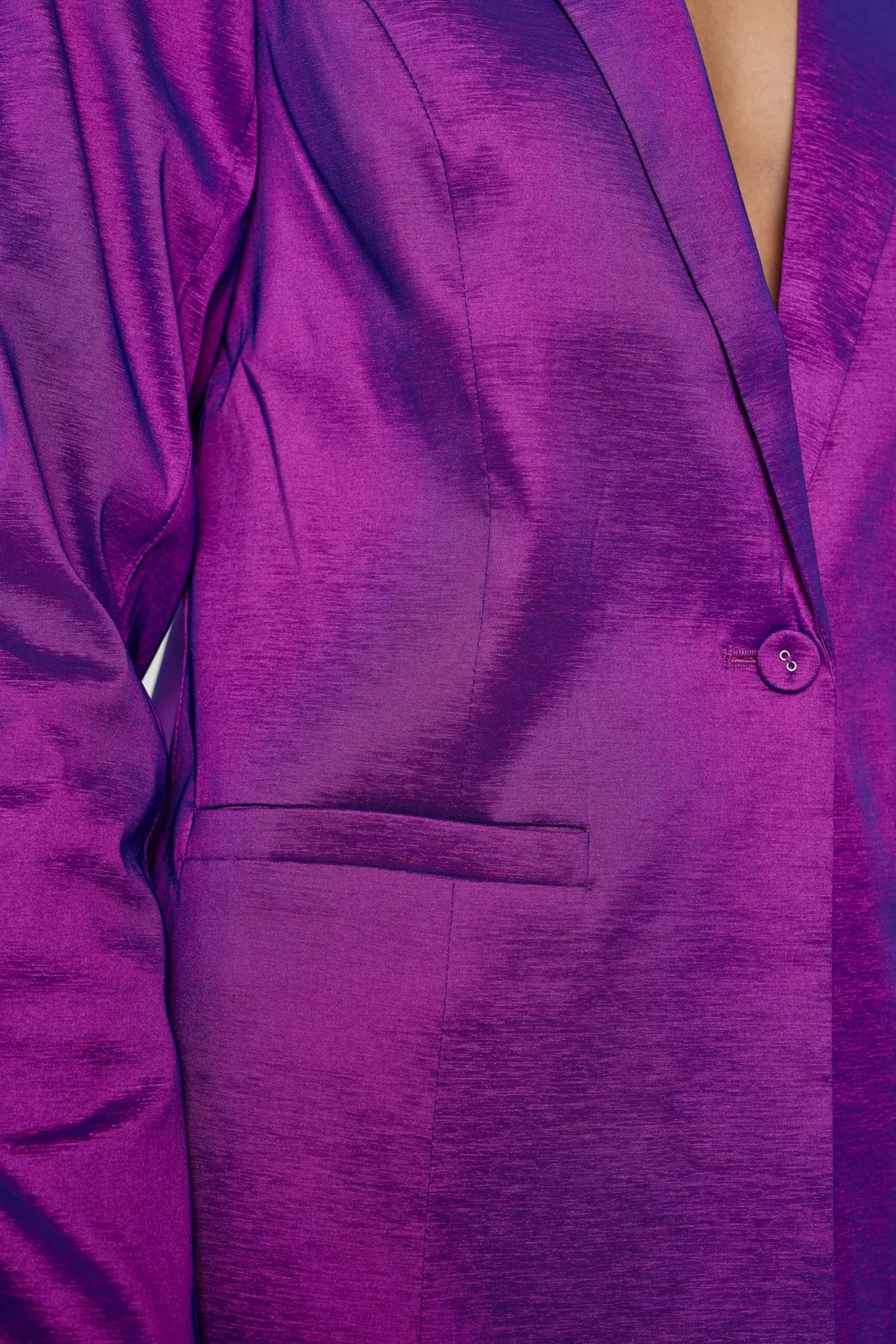 NULUA BLAZER JACKET - Vibrant Orchid