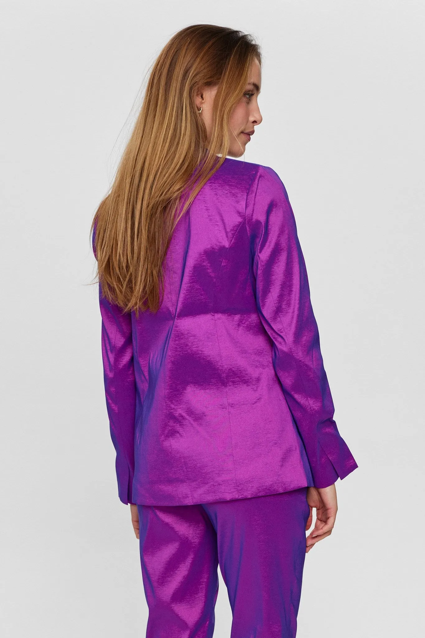 NULUA BLAZER JACKET - Vibrant Orchid