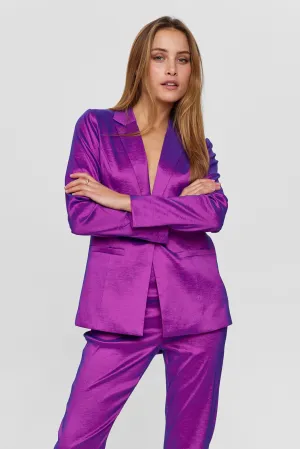 NULUA BLAZER JACKET - Vibrant Orchid