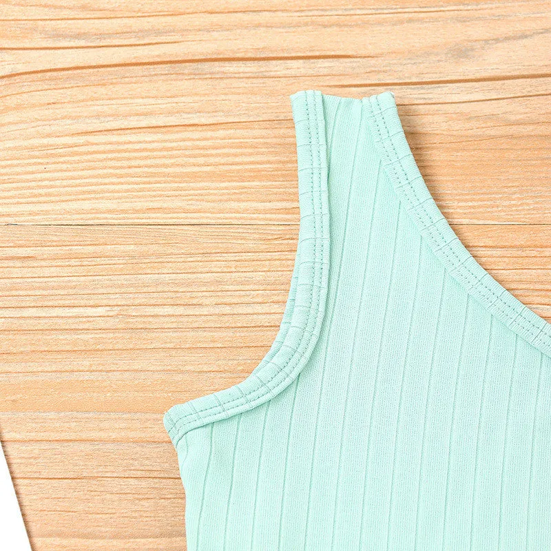 One Shoulder Top and Pants Set