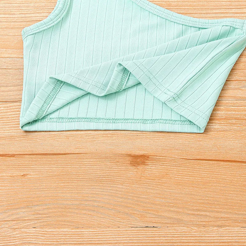 One Shoulder Top and Pants Set