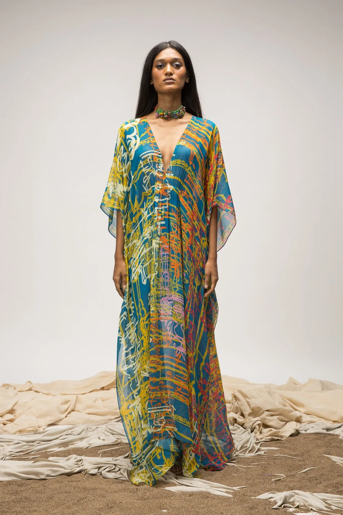 Ooty Kaftan Cover Up