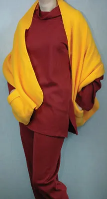 Pants set. Long Sleeve, interlock knit.