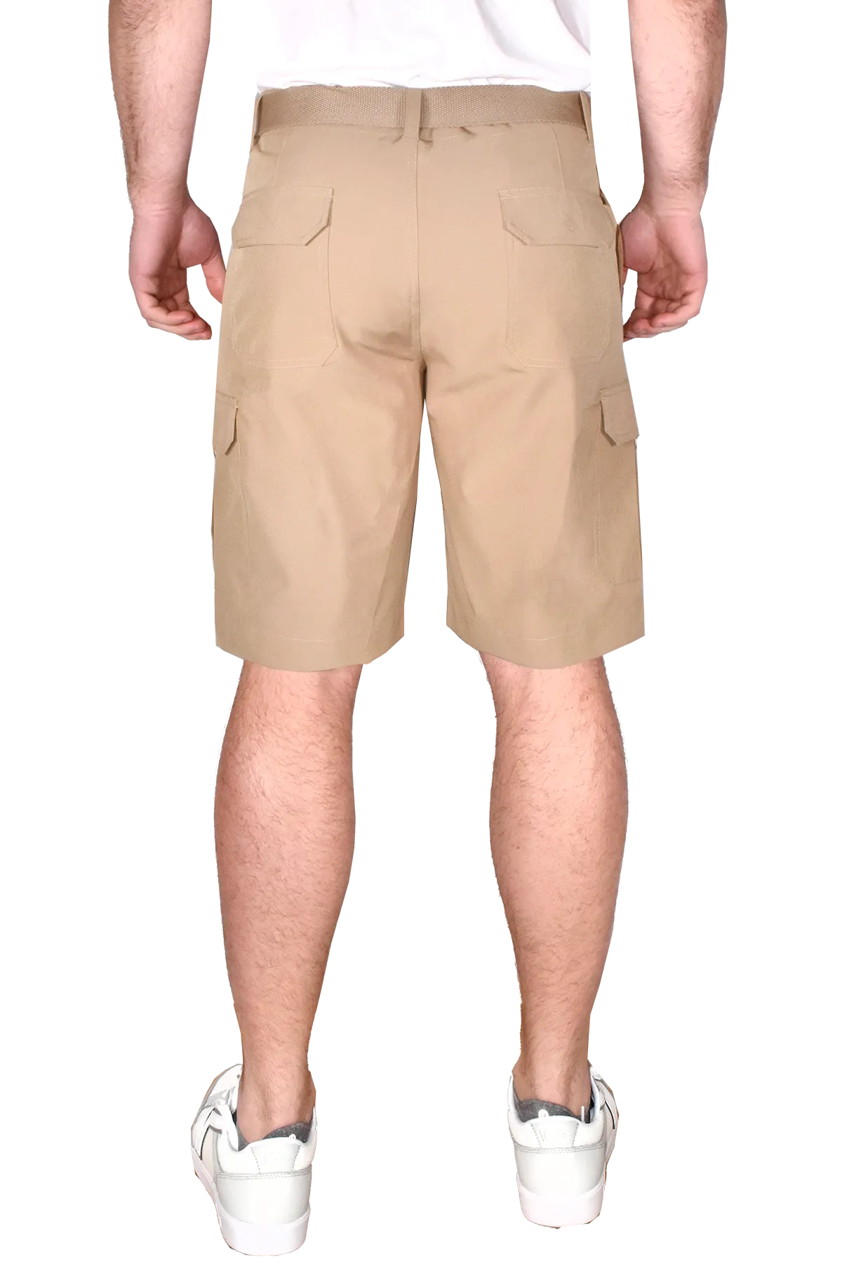 Performance Belted Cargo Short, British Tan