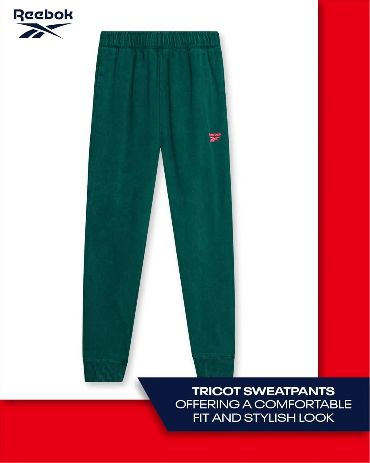 Reebok Girls' Sweatsuit Set - 2 Piece Fleece Hoodie and Jogger Sweatpants (Size: 7-12)
