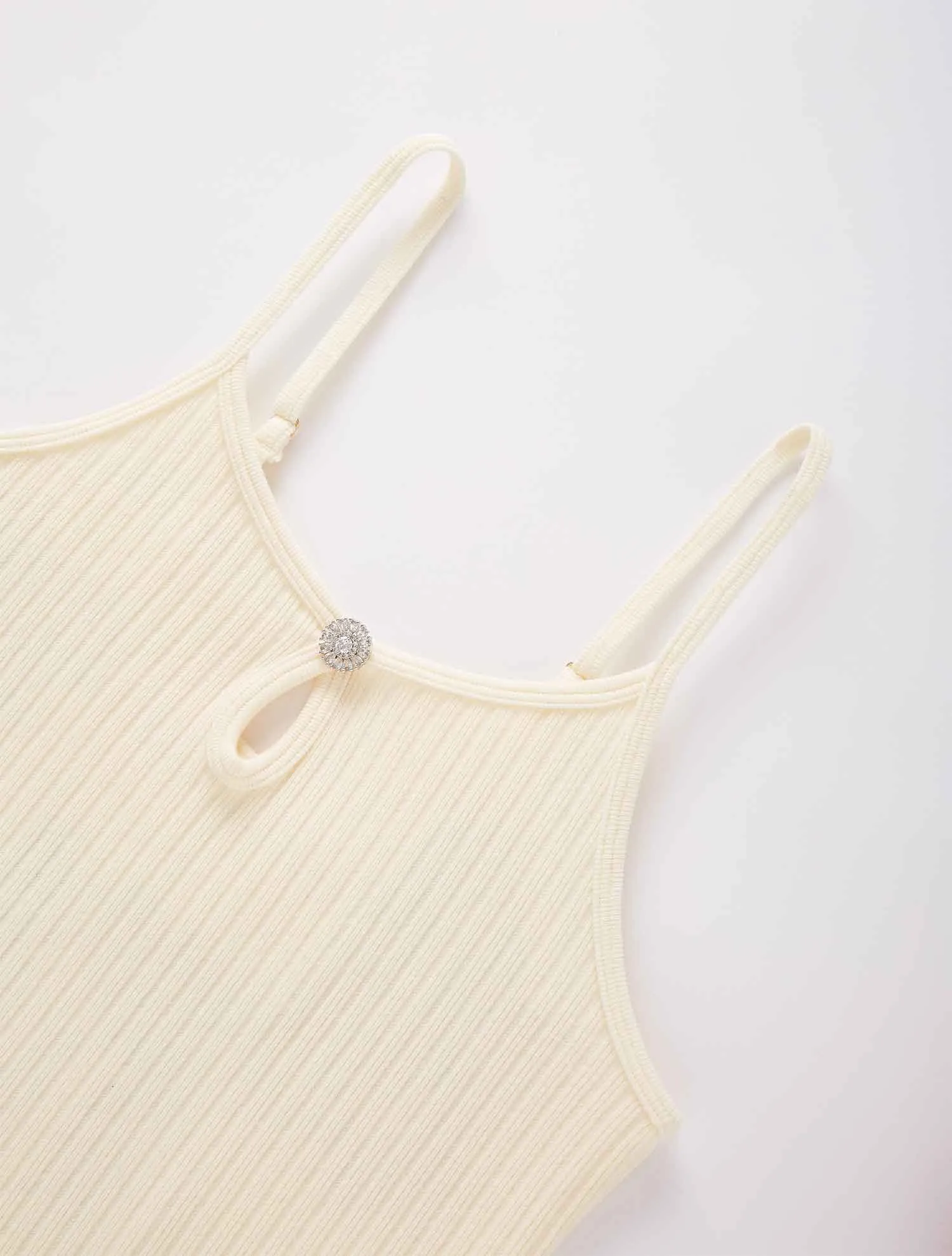 Seamless Ribbed Two-Piece Midi Dress