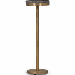 Shay Marble Drink Table, Forest Autumn