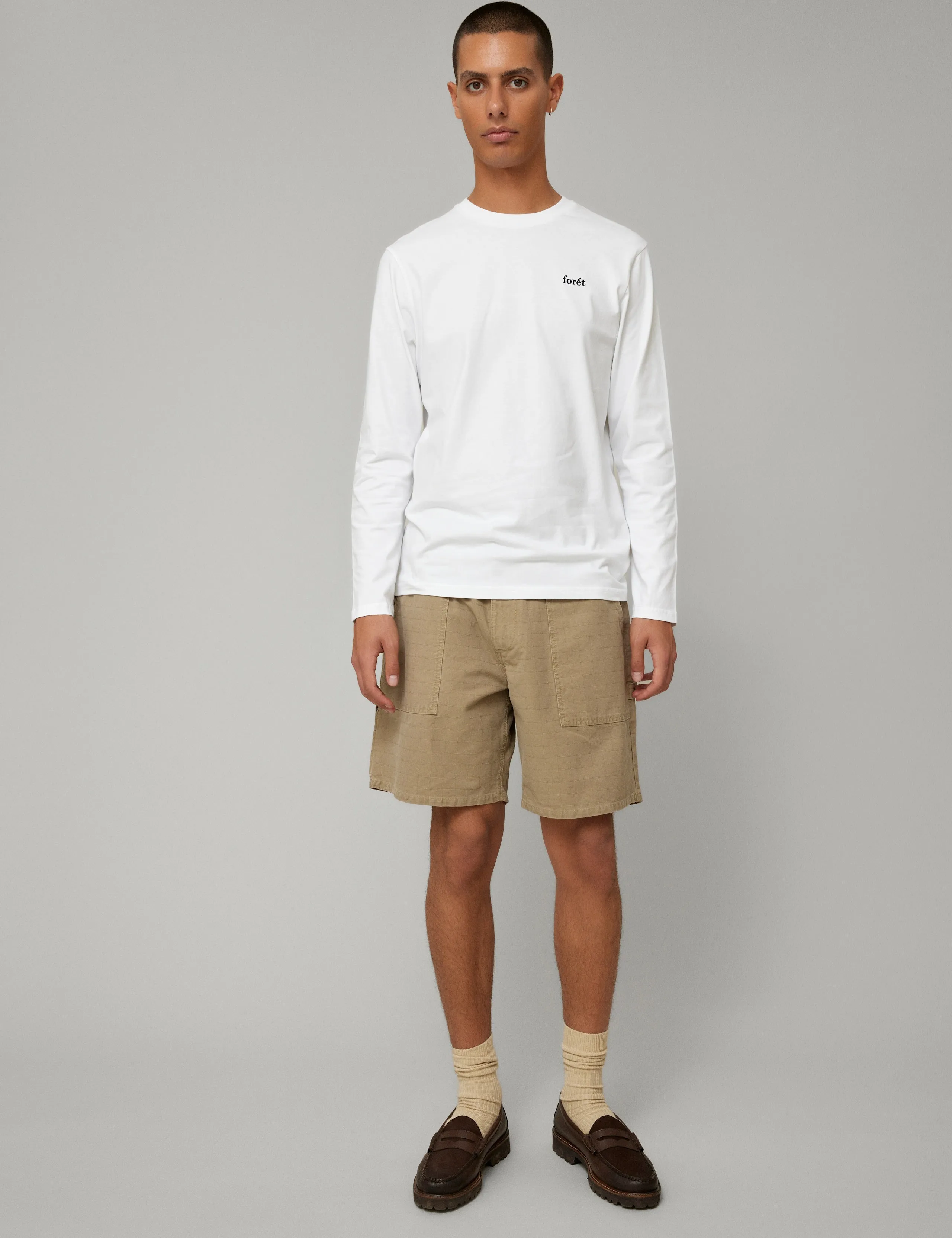 SIENNA WORKWEAR SHORTS - KHAKI